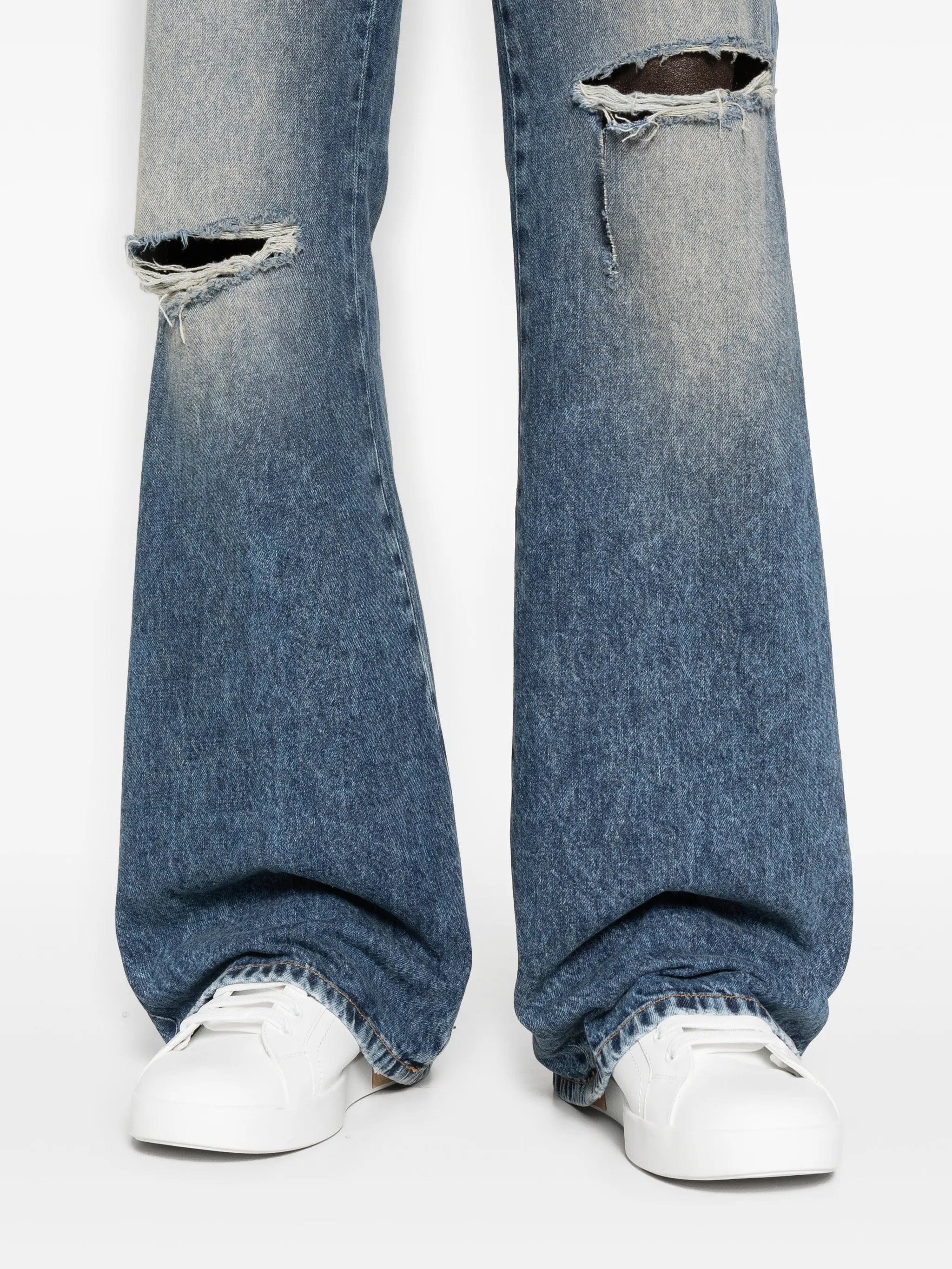 AMIRI ripped - knees bootcut jeans