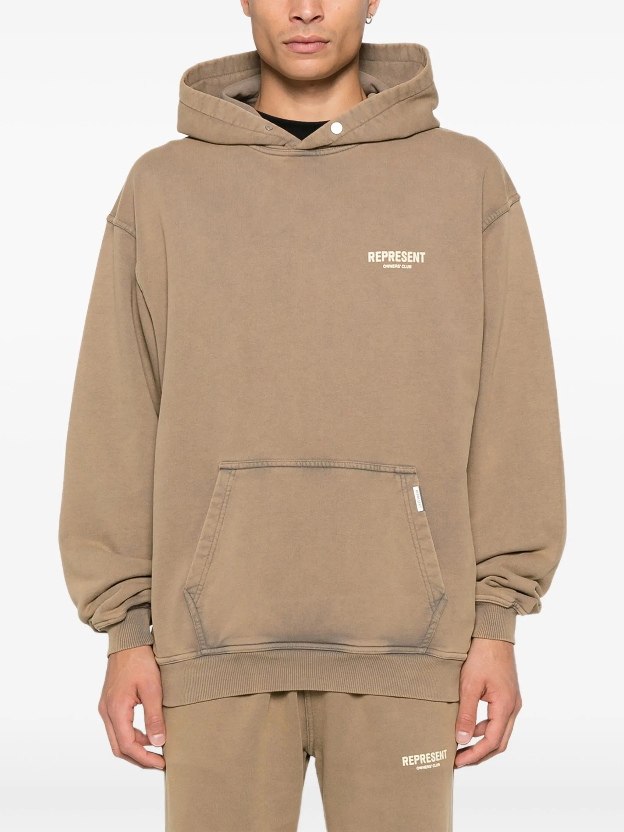 Represent logo pocket hoodie