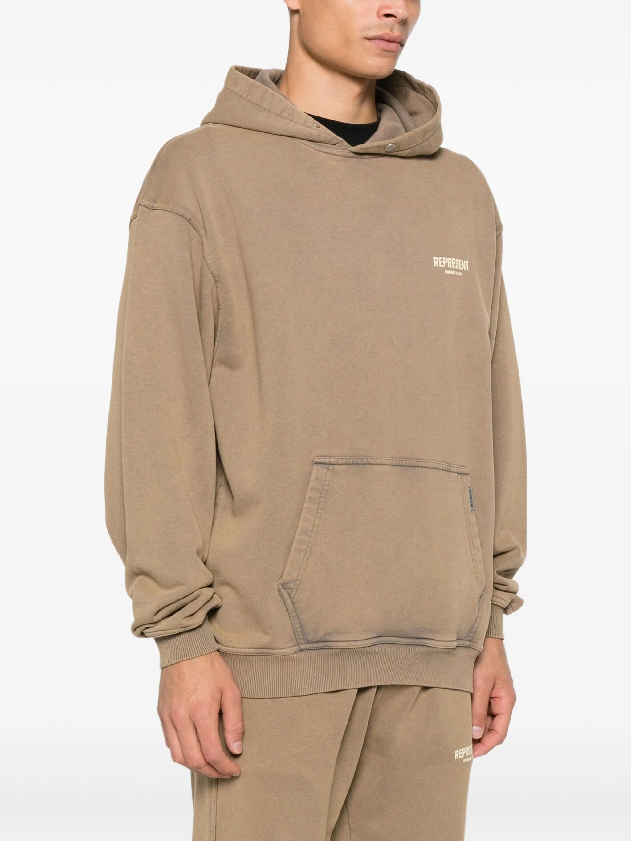 Represent logo pocket hoodie