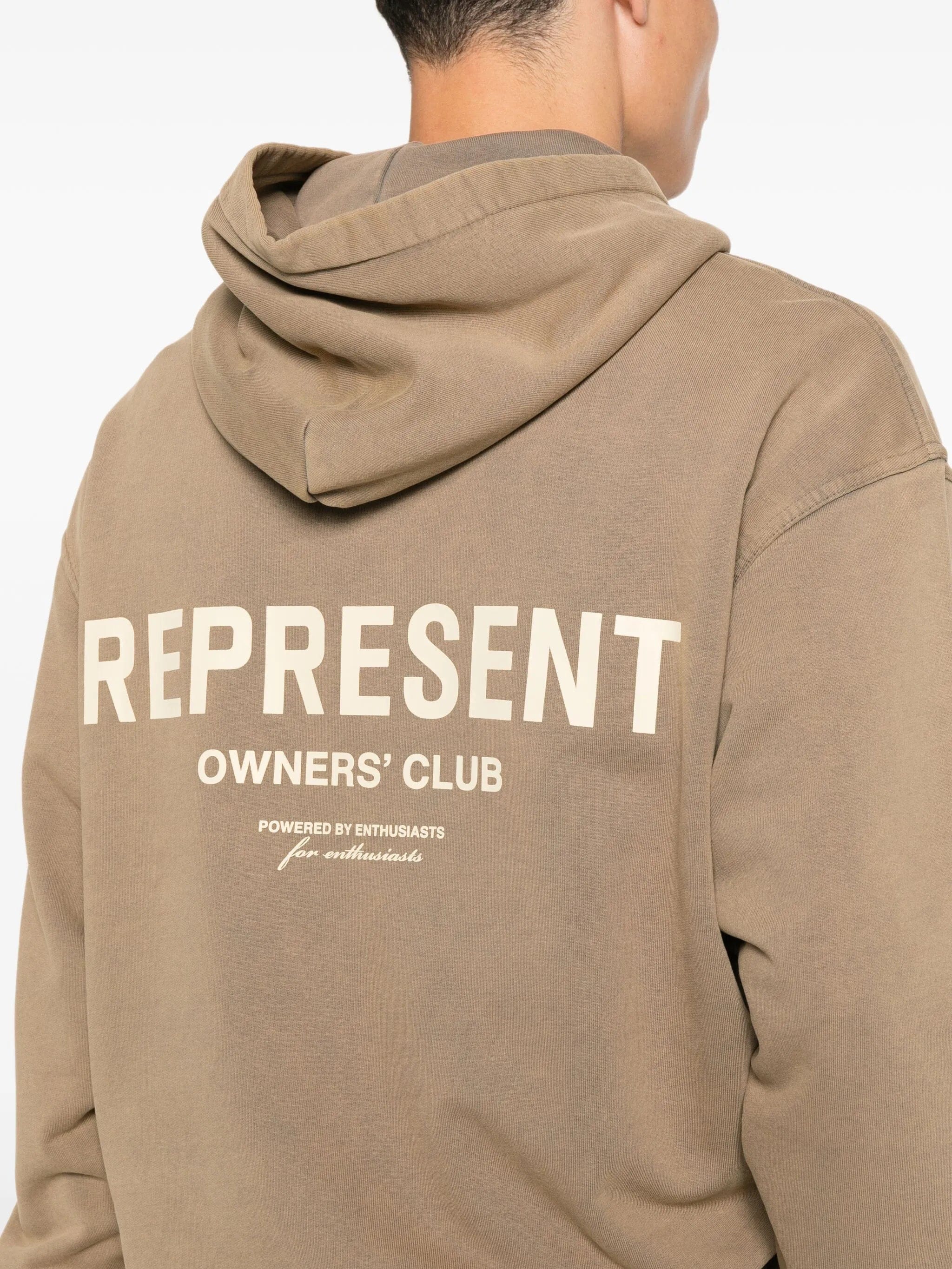 Represent logo pocket hoodie