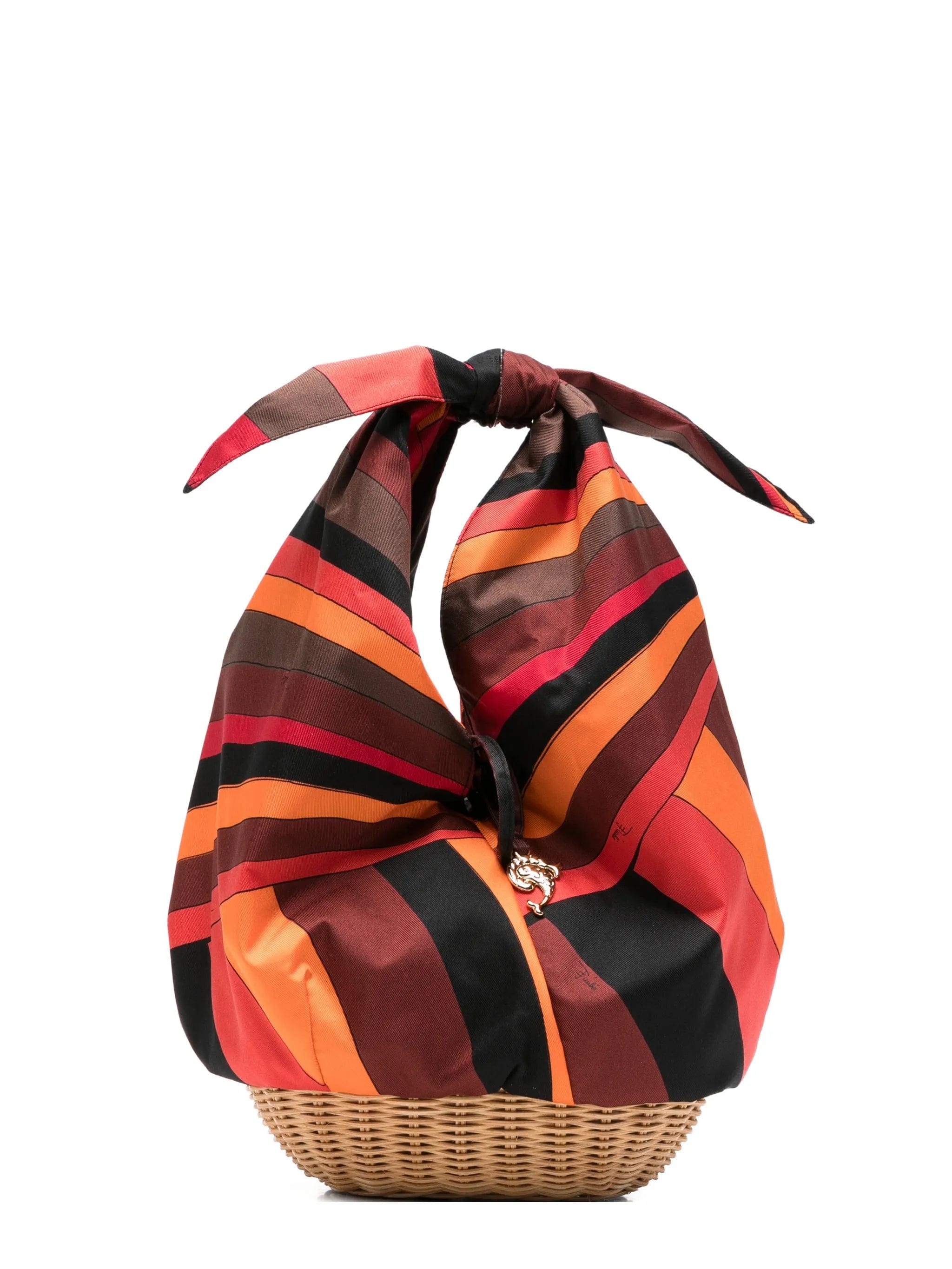 PUCCI scarf - knot tote bag
