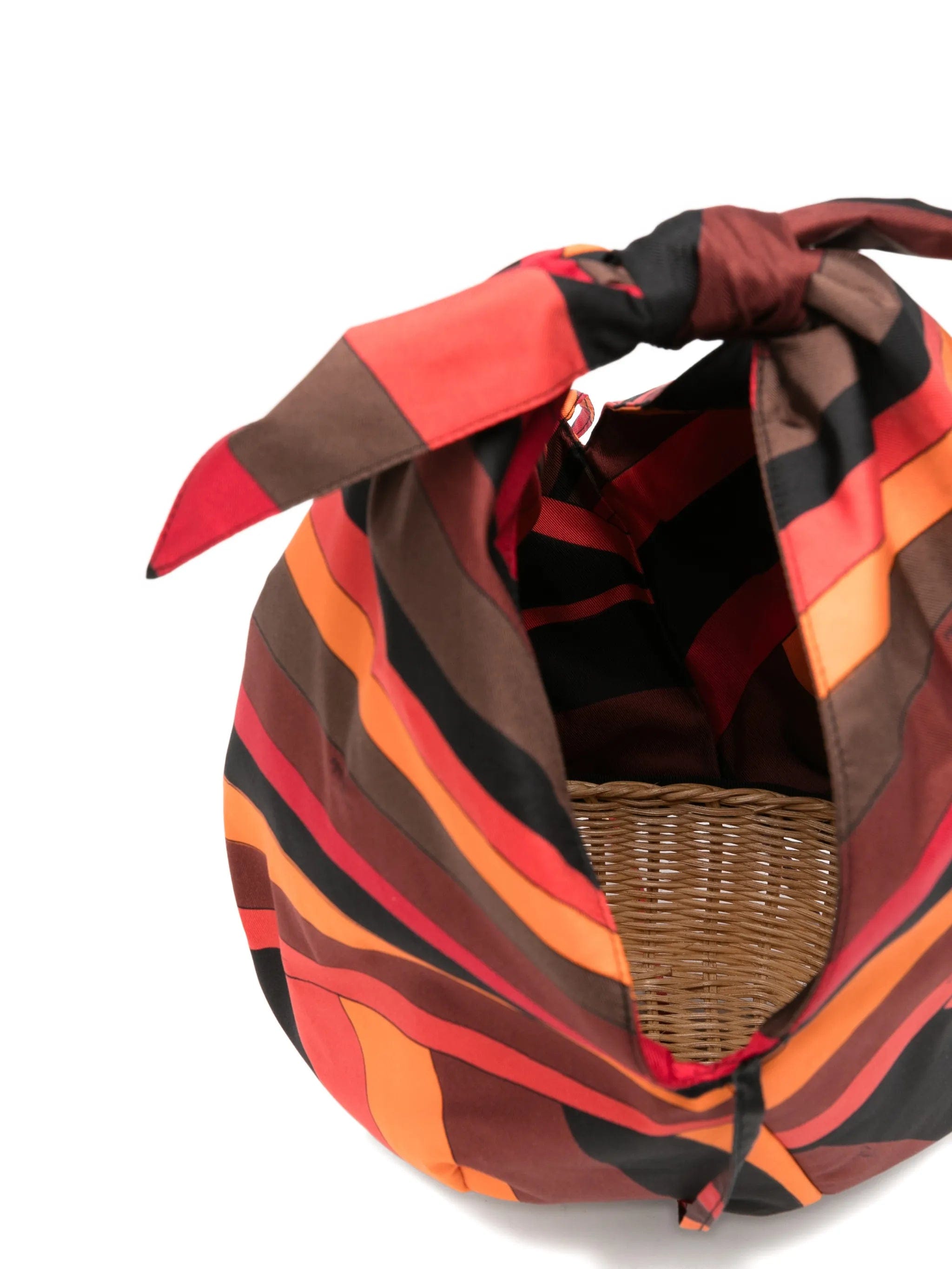 PUCCI scarf - knot tote bag