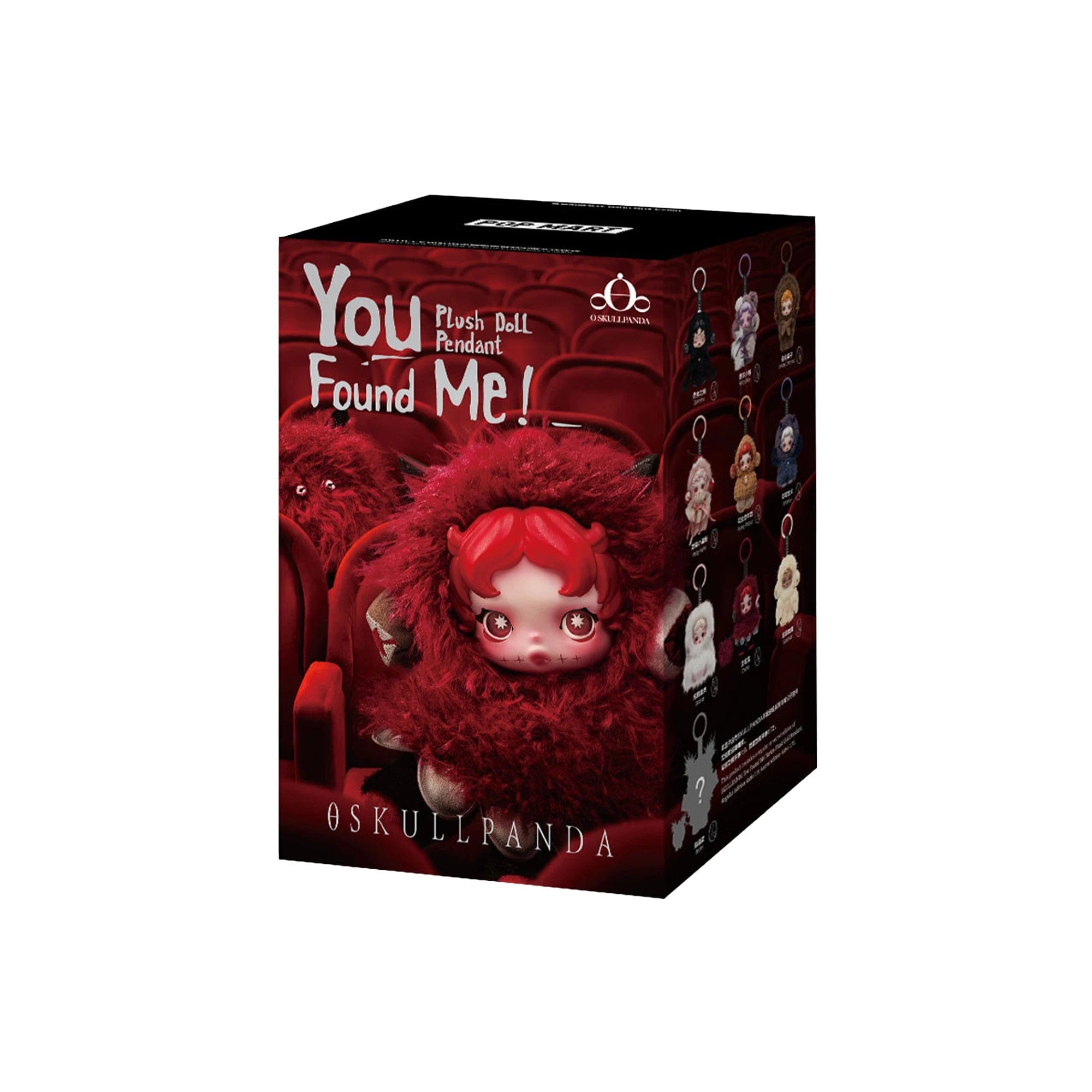 POP MART SKULLPANDA You Found Me! Series Plush Doll Pendant (9 Blind Boxes)
