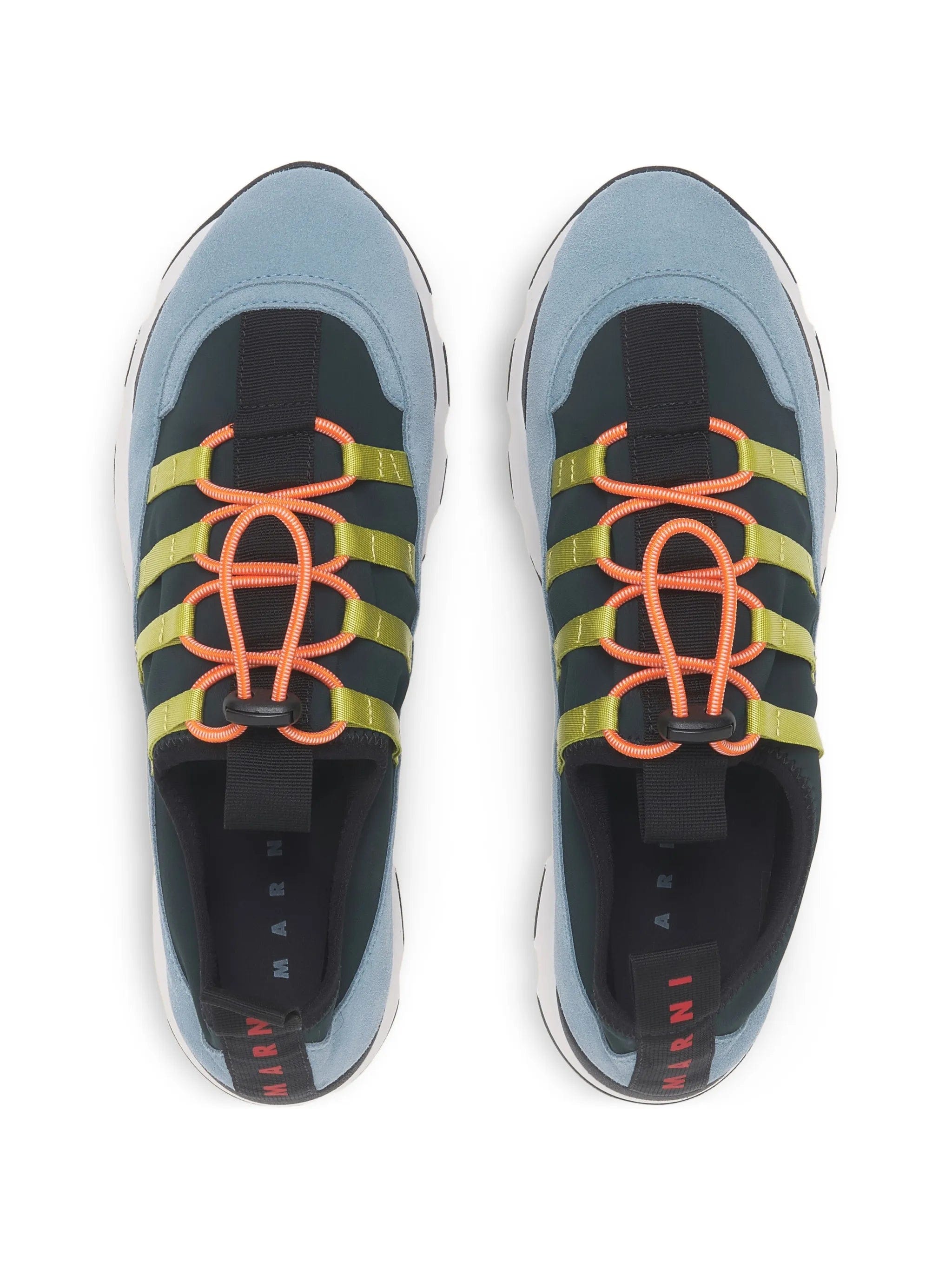 Marni side - stripe sneakers