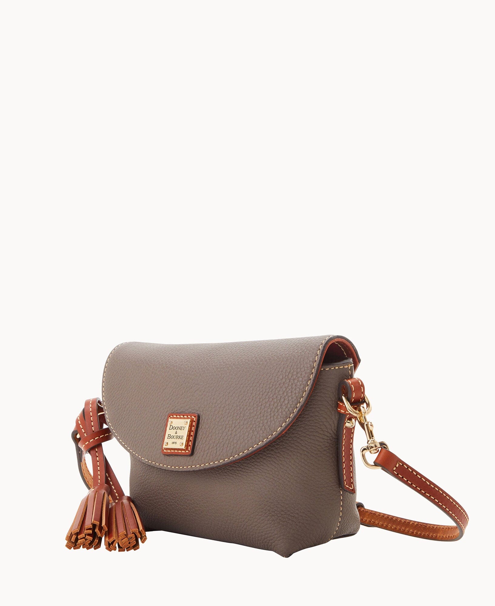 Dooney & Bourke Pebble Grain Crossbody Saddle Bag