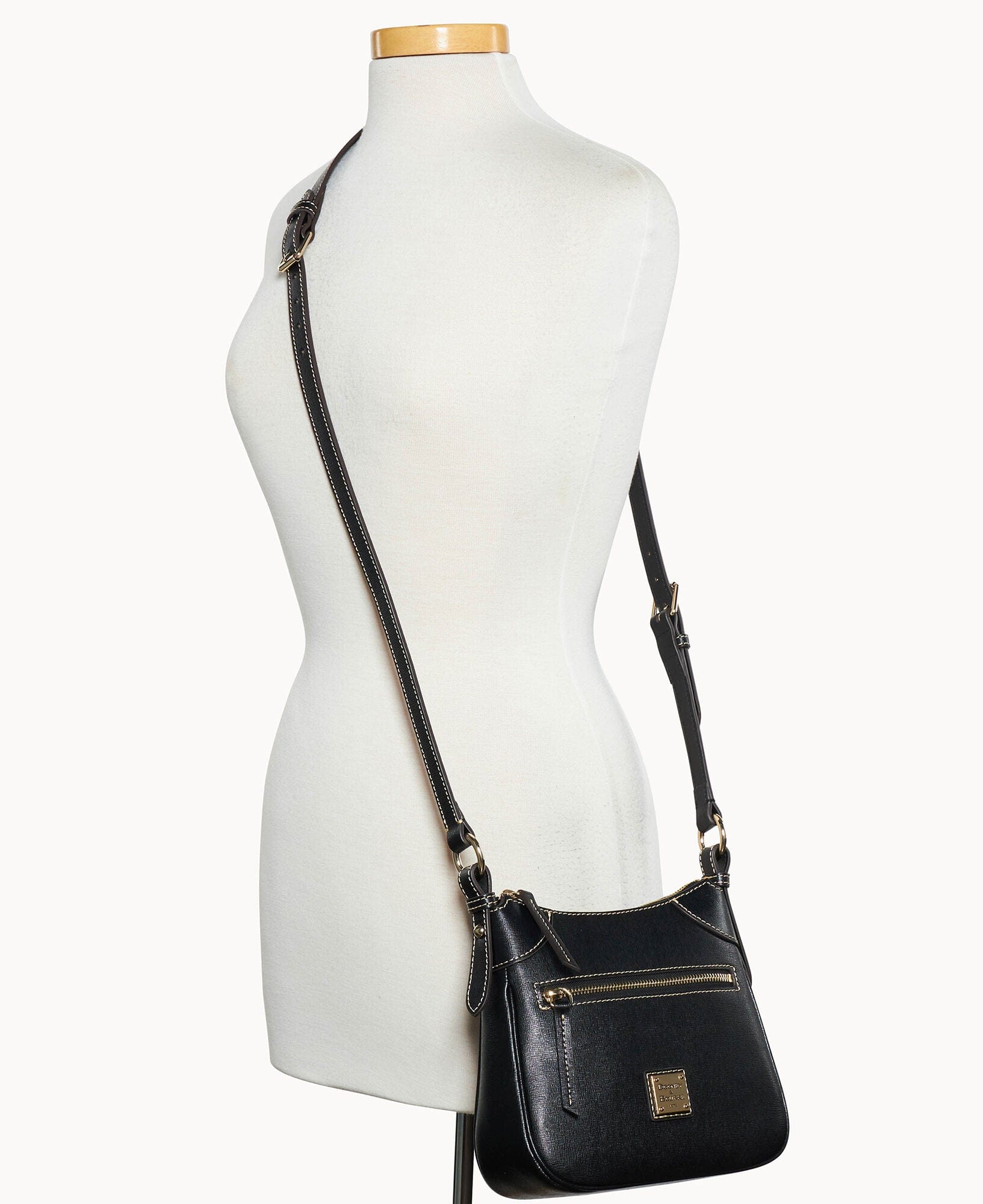 Dooney & Bourke Saffiano Front Zip Crossbody