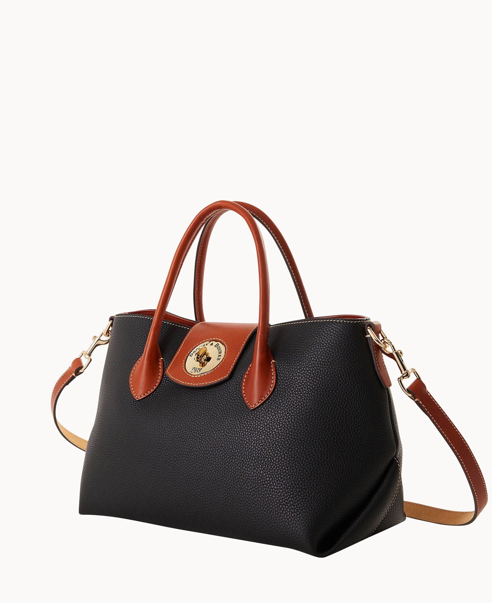 Dooney & Bourke Pebble Turnlock Handle Tote 30