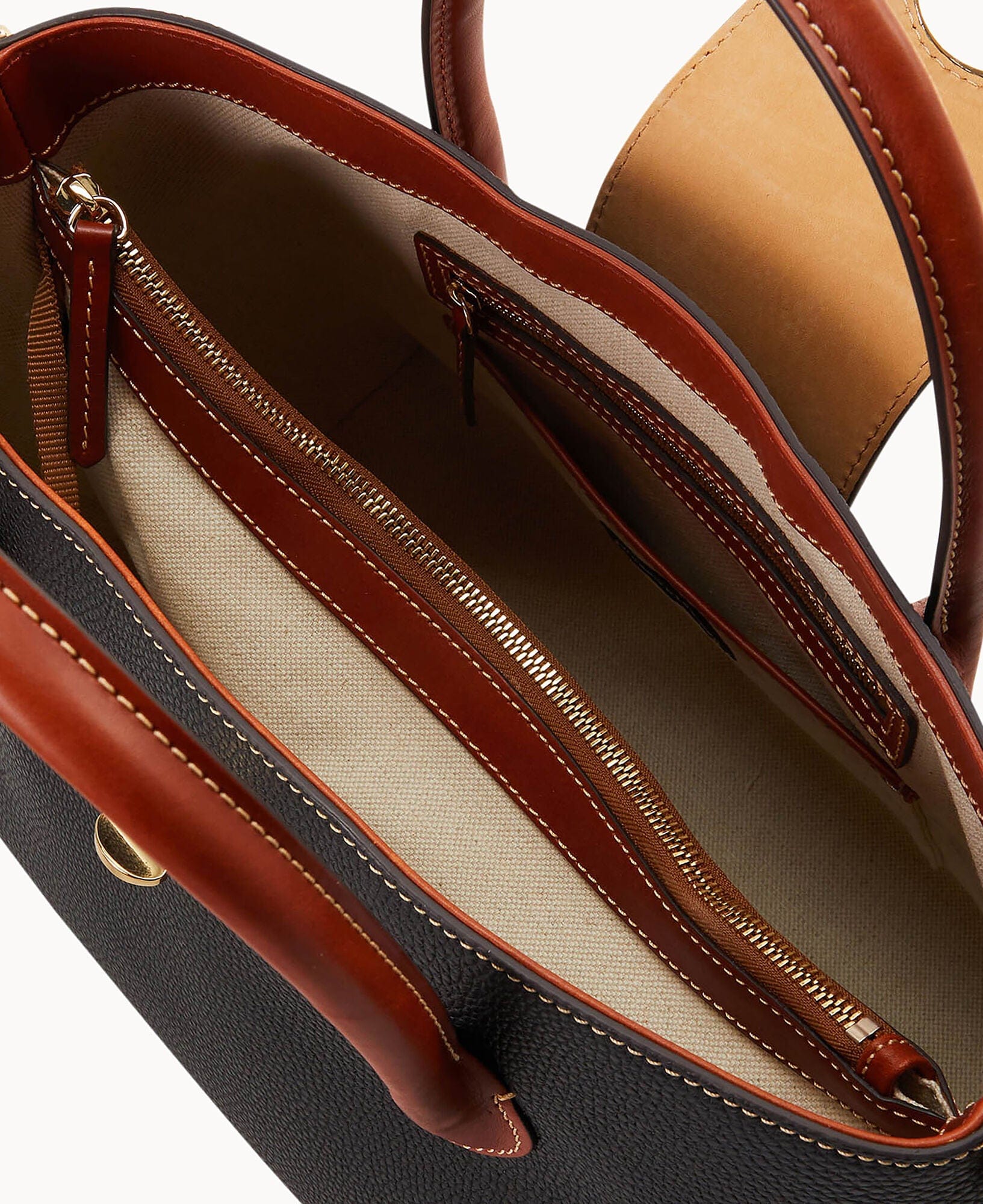 Dooney & Bourke Pebble Turnlock Handle Tote 30