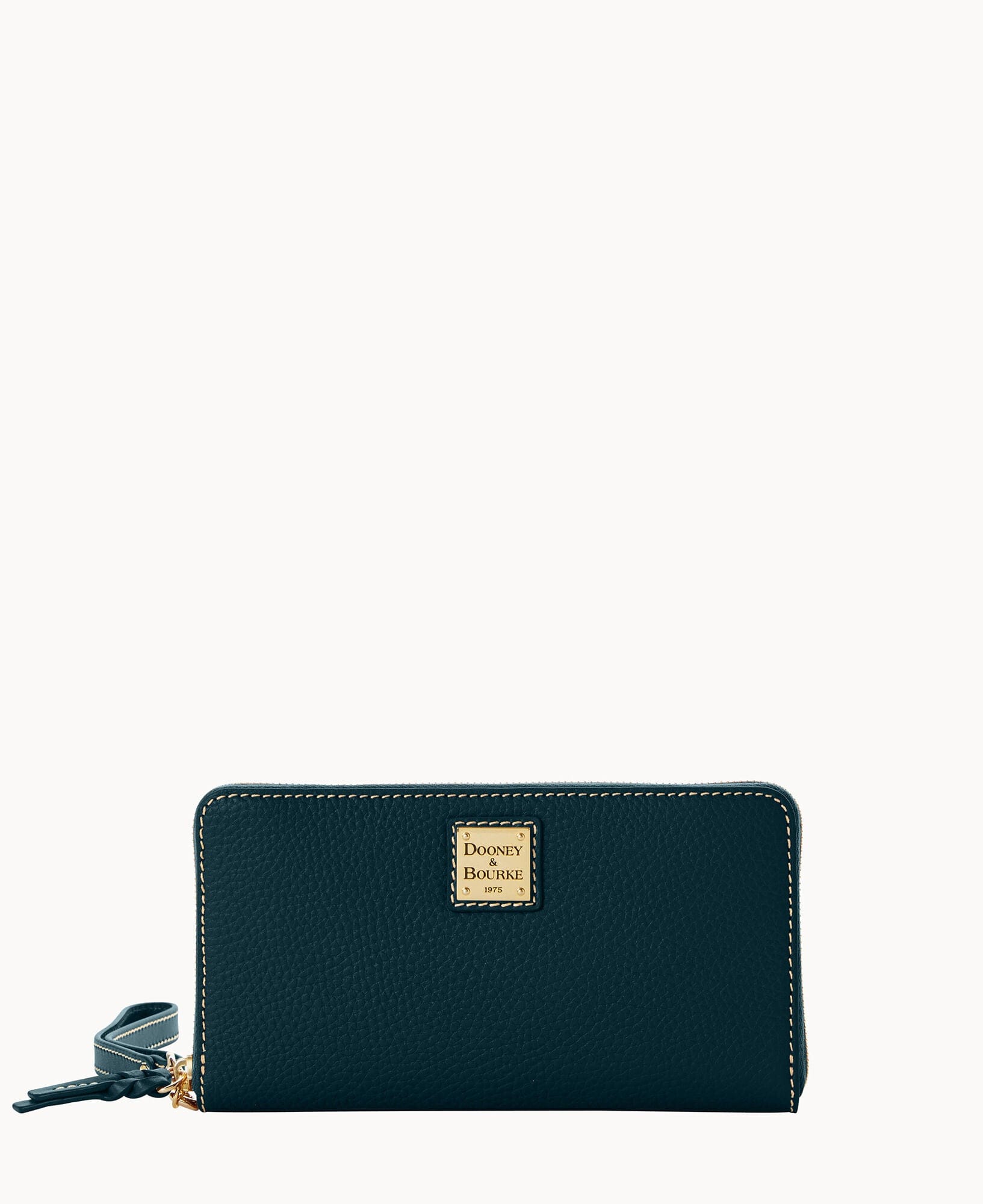 Dooney & Bourke Pebble Grain Large Zip Around Wristlet Crossbody