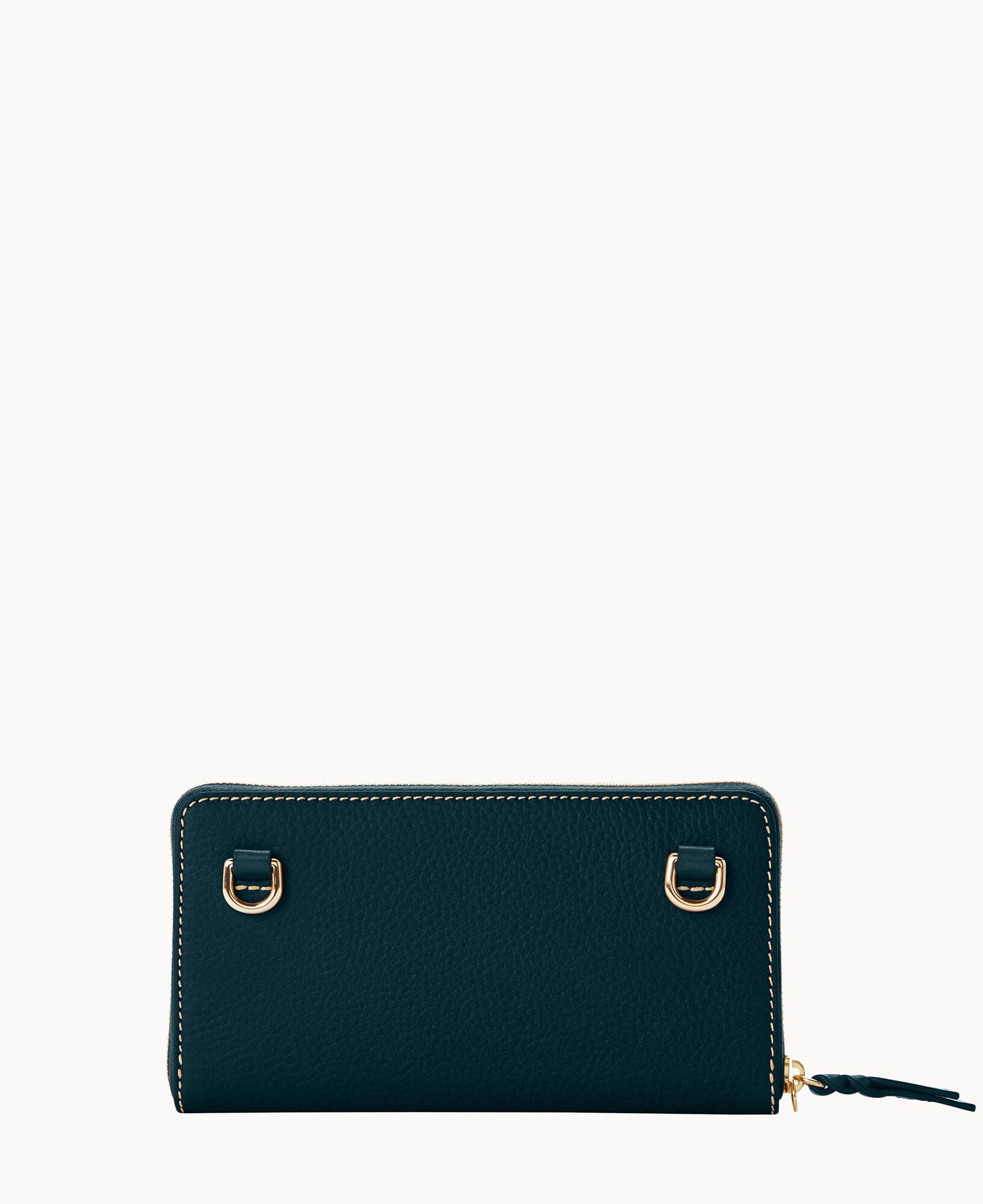 Dooney & Bourke Pebble Grain Large Zip Around Wristlet Crossbody
