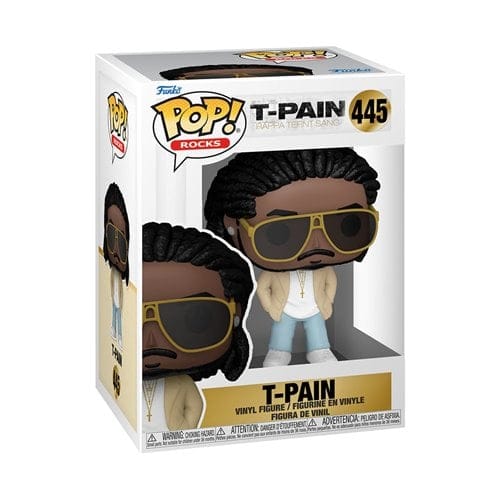Funko Pop! #445 Rocks - T - Pain (Rappa Ternt Sanga) Vinyl Figure