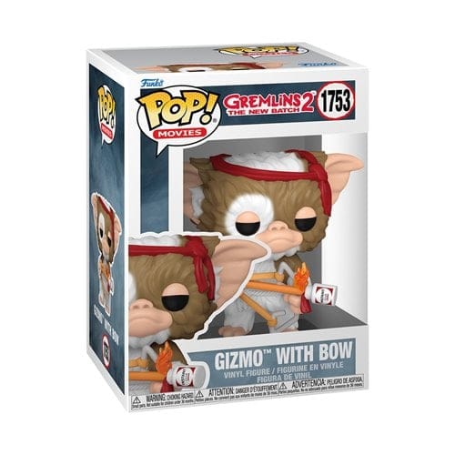 Funko Pop! Movies 1753 - Gremlins 2: The New Batch - Gizmo with Bow Vinyl Figure