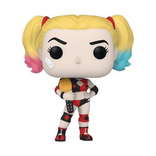 Funko Pop! Heroes 436 Harley Quinn with Belt Vinyl Figure - PREVIEWS Exclusive