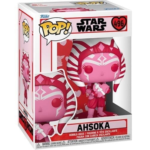 Funko Pop! 496 - Star Wars Valentines Ahsoka Bobble Head