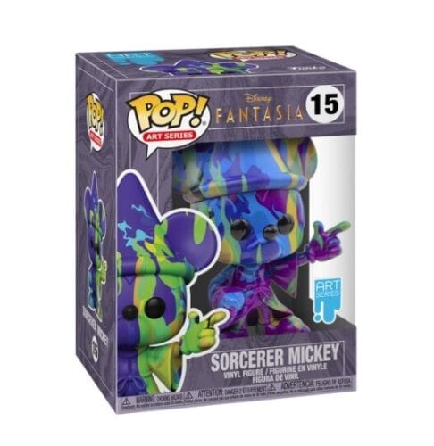 Funko Pop! Disney Fantasia 80th Anniversary Mickey #2 (Artist Series) Vinyl Figure with Protector Case