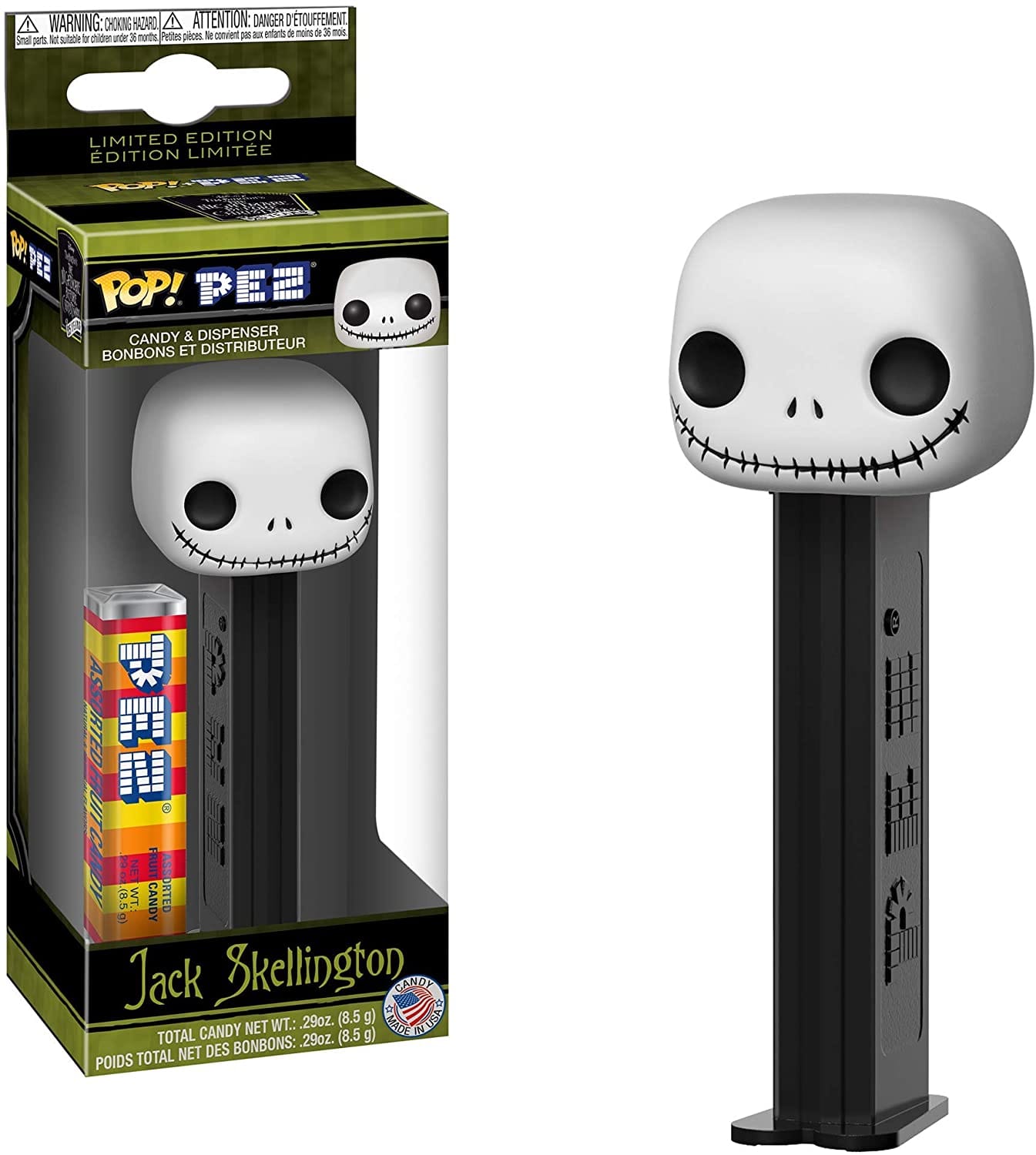Funko Pop! Pez: NBC - Jack Skellington