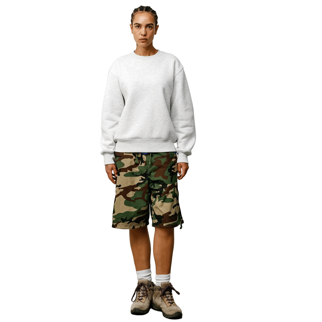 Stussy SURPLUS SHORT WOODLAND CAMO