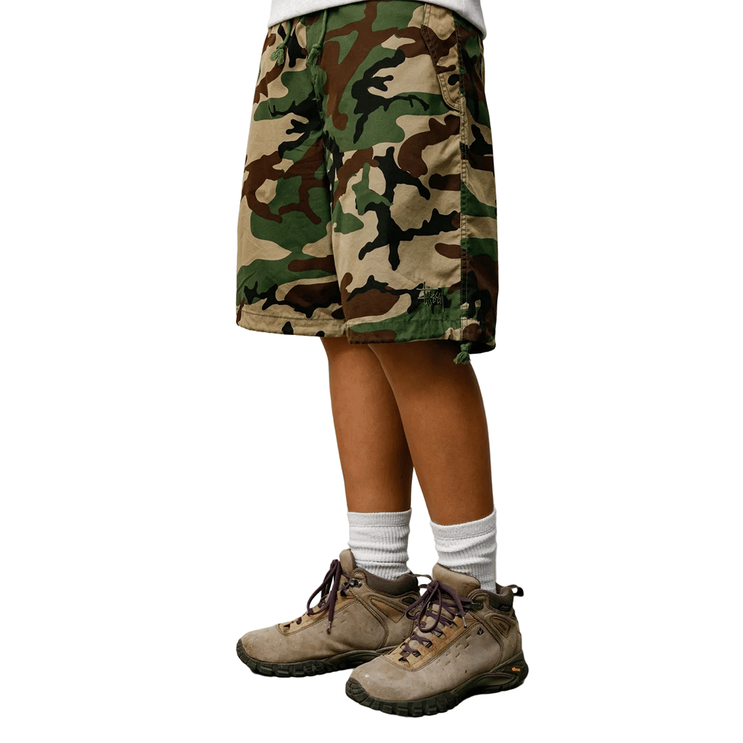 Stussy SURPLUS SHORT WOODLAND CAMO