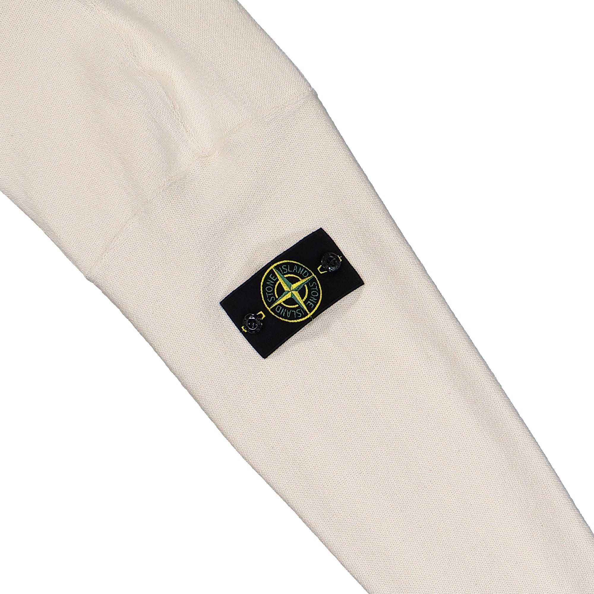 Stone Island Relaxed Fit Quarter Zip Knit LS Polo