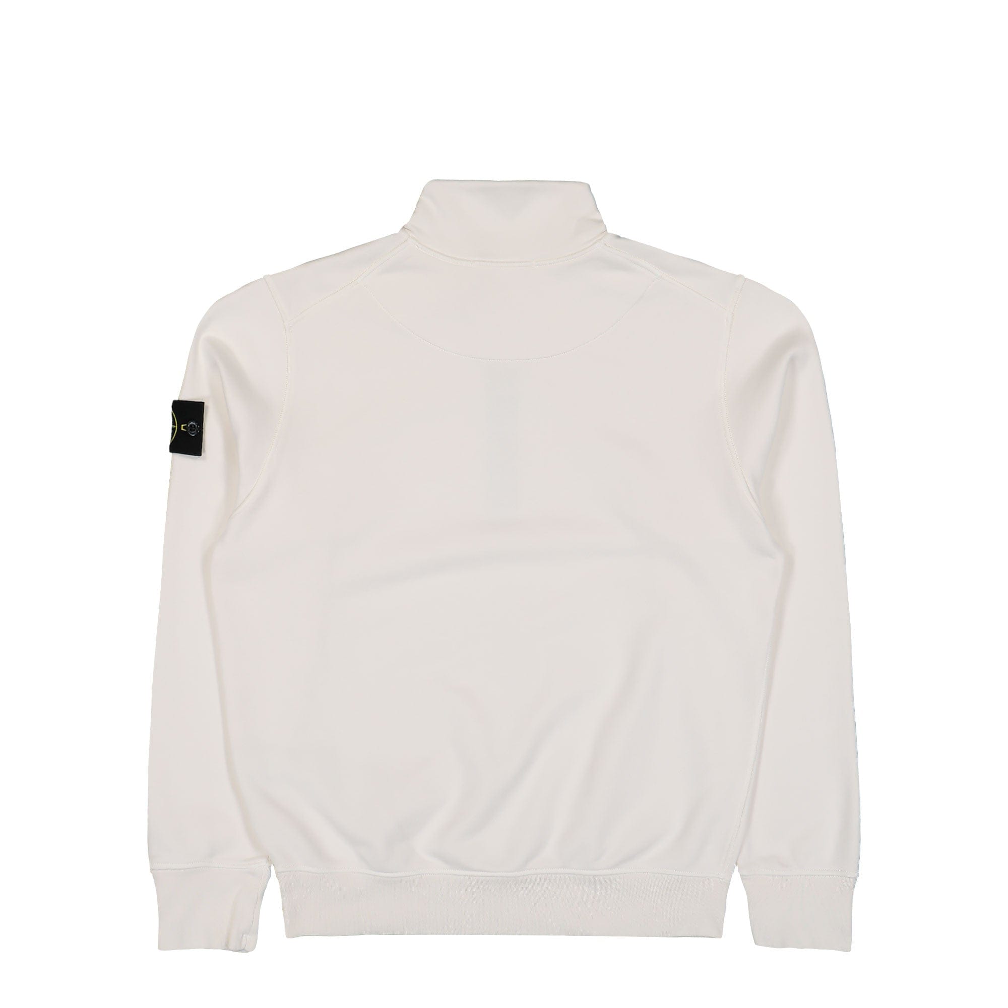 Stone Island Quarter Zip LS Polo Sweatshirt