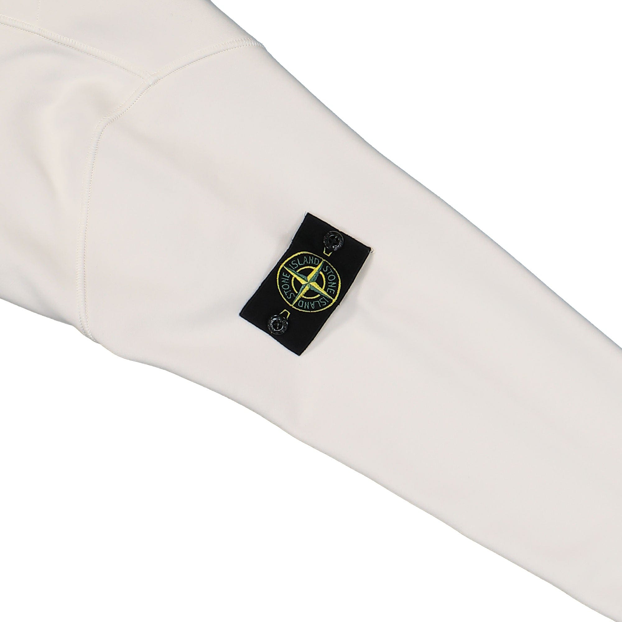Stone Island Quarter Zip LS Polo Sweatshirt