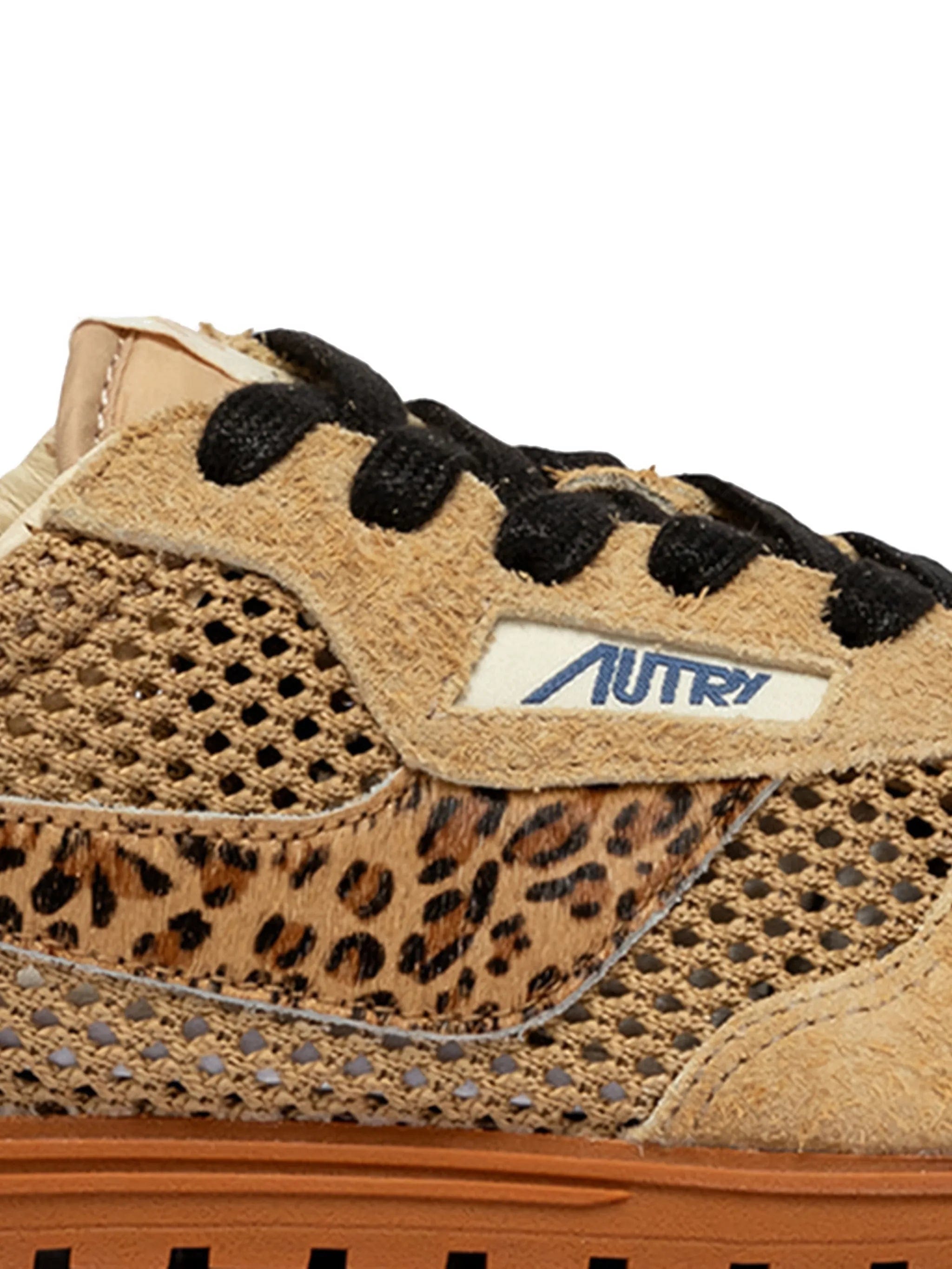 Autry Windspin leopard sneakers