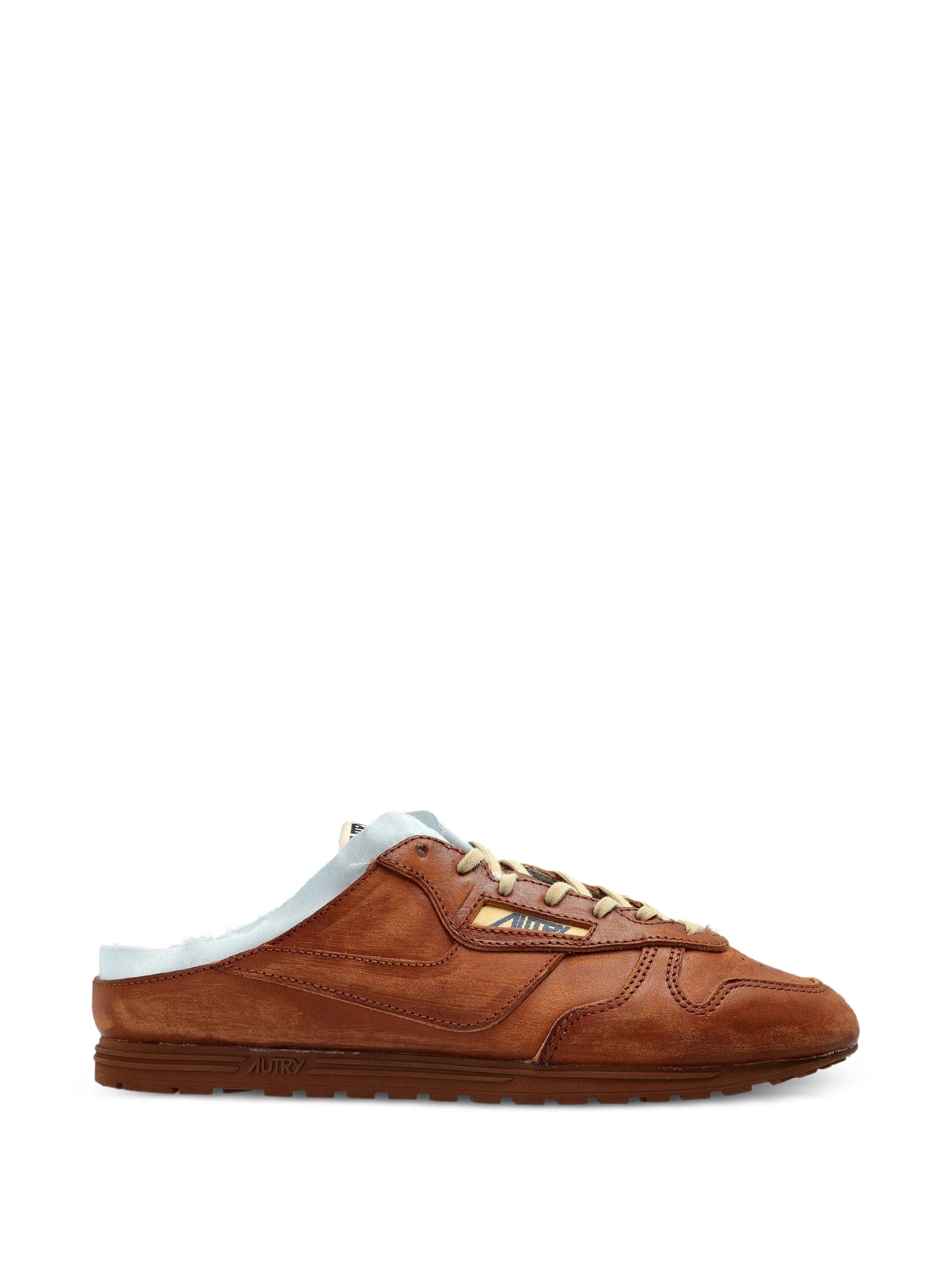 Autry Windspin leather slip - on sneakers