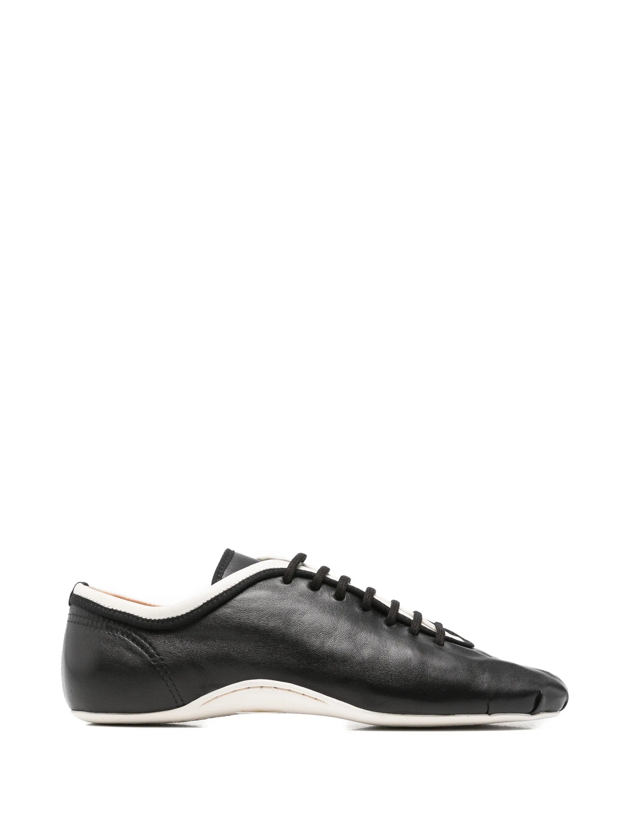Dries Van Noten lace - up nappa - leather sneakers