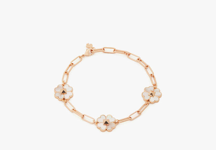 Kate Spade Spades & Studs Chain Link Bracelet