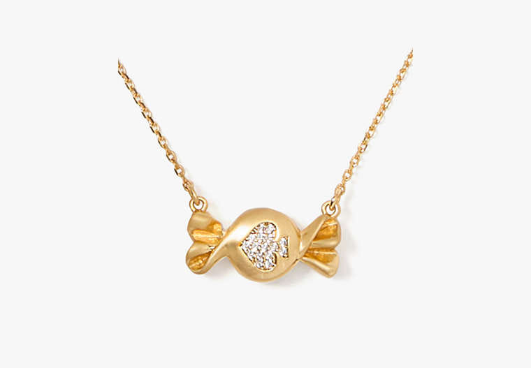 Kate Spade Treat Yourself Candy Pendant Necklace