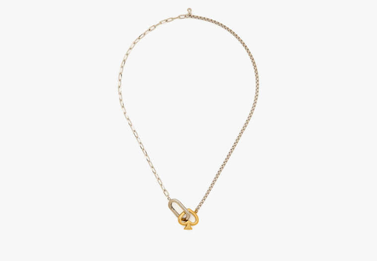Kate Spade Statement Spade Link Necklace