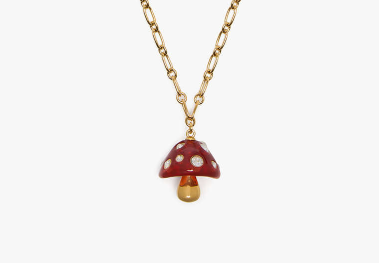 Kate Spade Forest Pop Mushroom Pendant
