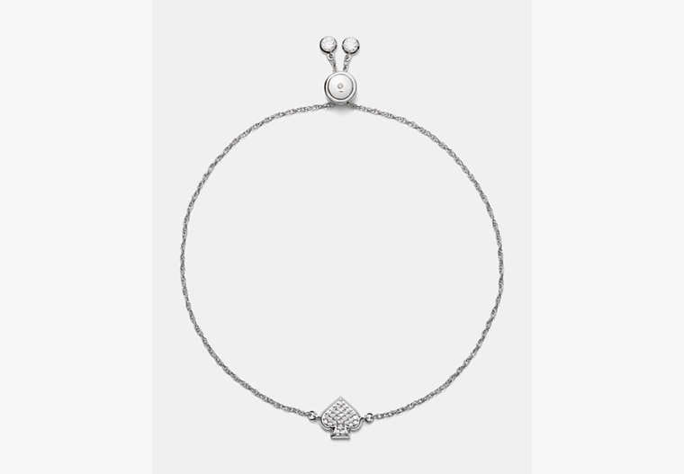 Kate Spade Everyday Spade Pave Slider Bracelet