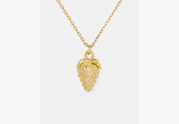 Kate Spade Secret Garden Strawberry Pendant