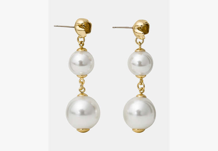 Kate Spade Golden Bloom Linear Earrings