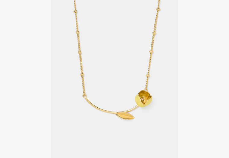 Kate Spade Golden Bloom Bar Pendant