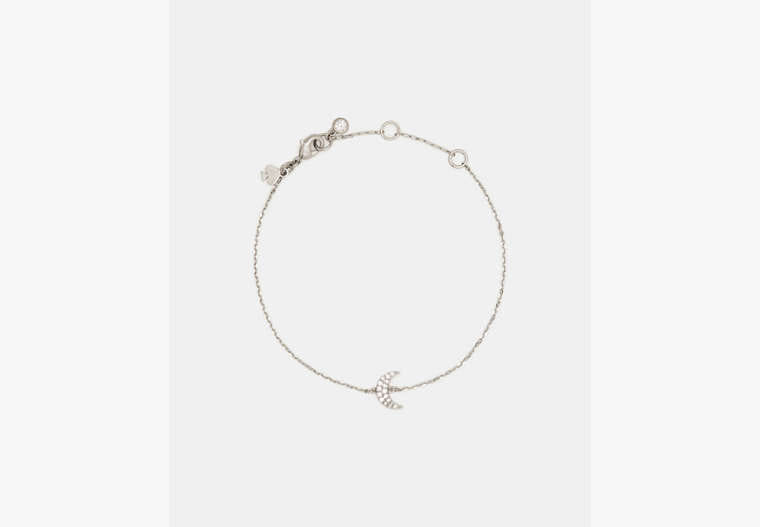 Kate Spade You're A Gem Pave Moon Bracelet