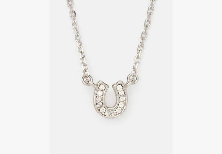 Kate Spade You're A Gem Pave Horseshoe Pendant