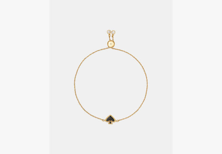 Kate Spade Everyday Spade Enamel Slider Bracelet