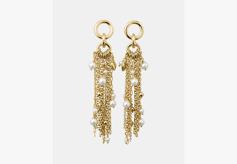 Kate Spade Chain Reaction Tassel Earrings