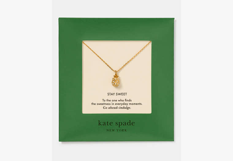 Kate Spade Gifting Stay Sweet Pendant