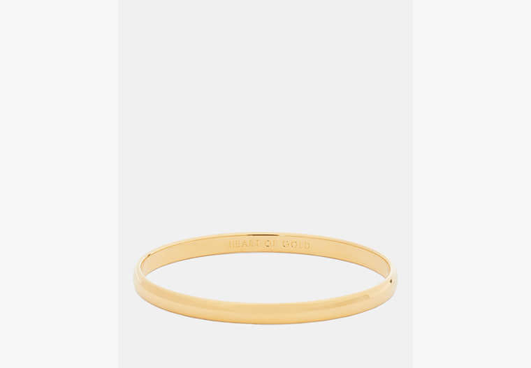 Kate Spade Heart Of Gold Idiom Bangle