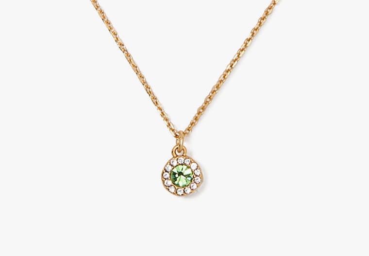 Kate Spade You're A Gem Pave Halo Pendant