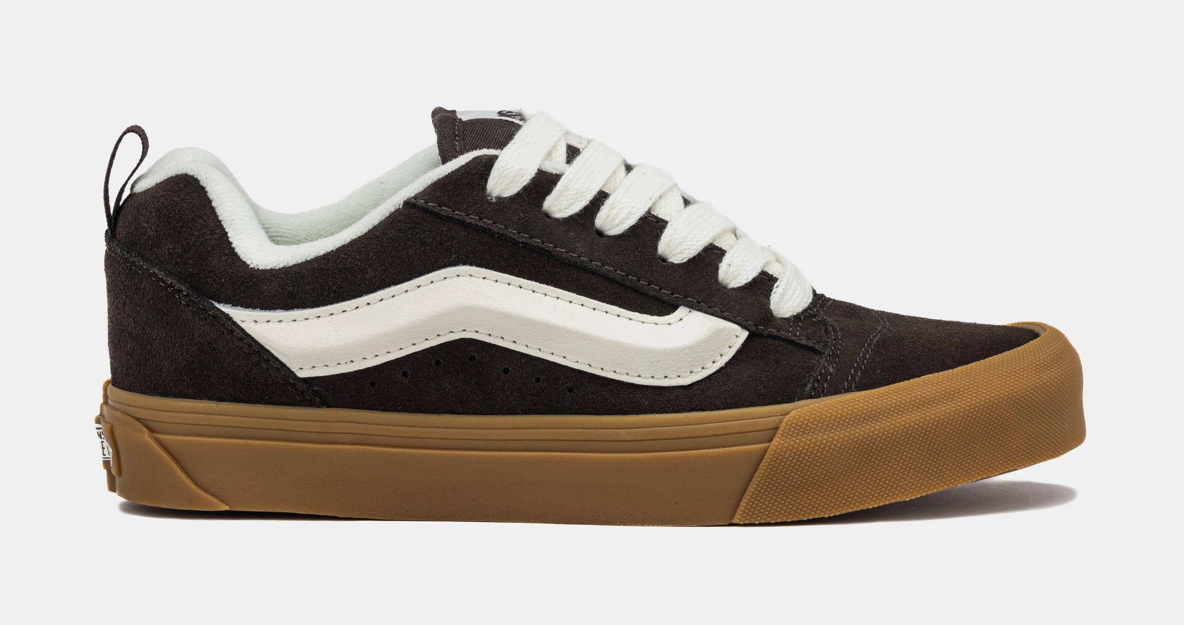 Vans Knu Skool Mens Skate Shoes (Black/Brown) Final Sale