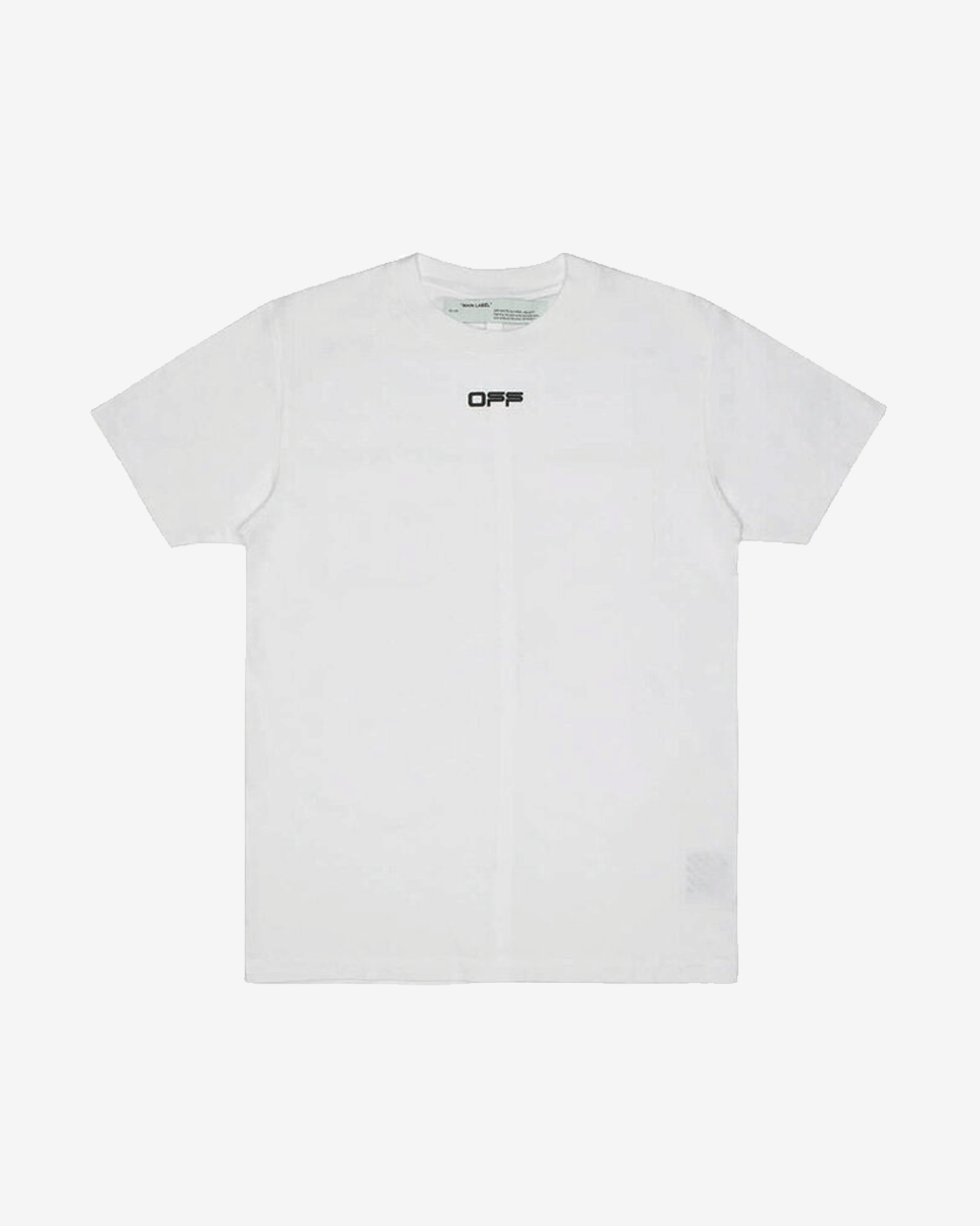 OFF WHITE AIRPORT TAPE LOGO T-Shirt WHITE -