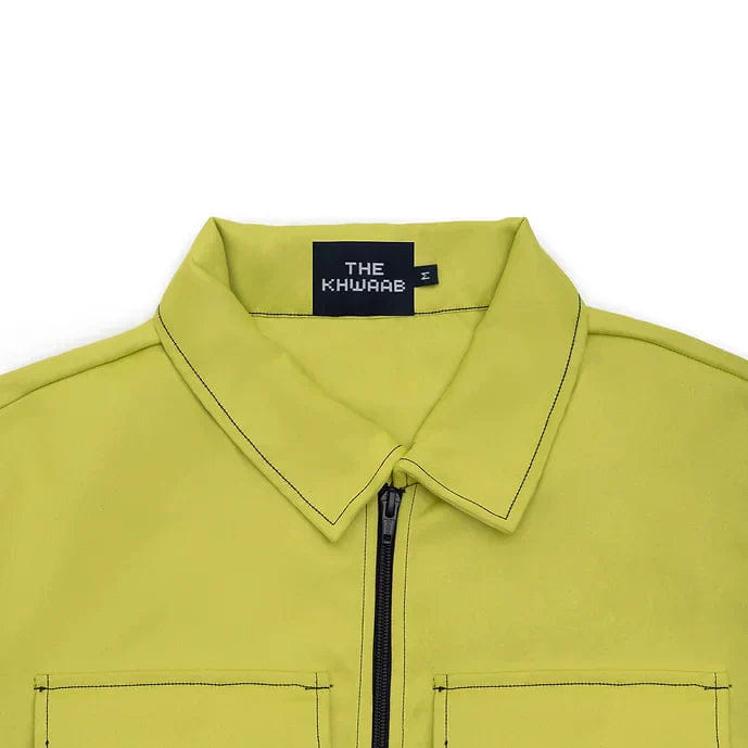 The Khwaab Zesty Suave Jacket (Green)