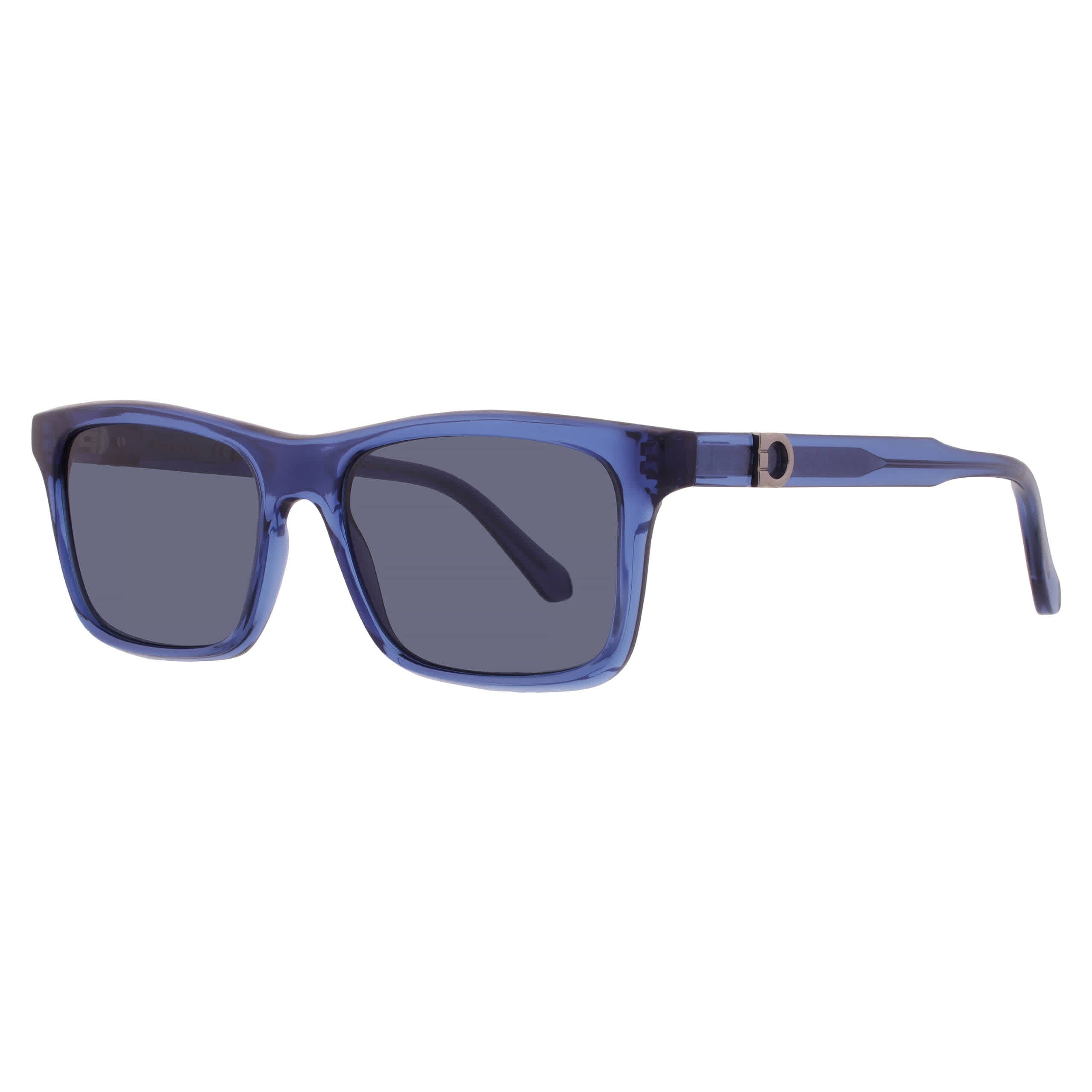 Ferragamo Blue Square Men's Sunglasses SF2060SE 439 55