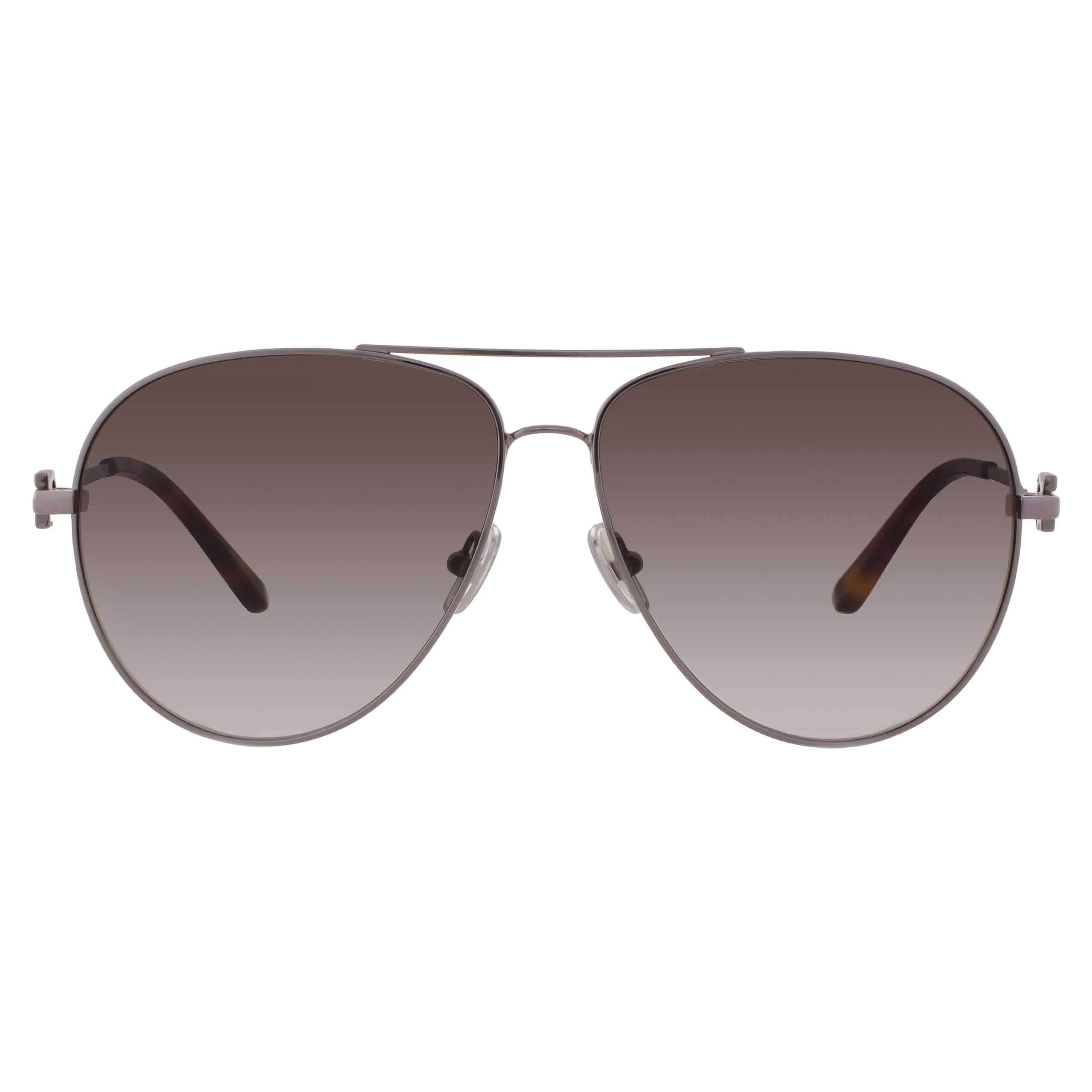 Ferragamo Grey Gradient Pilot Men's Sunglasses SF269S 069 61