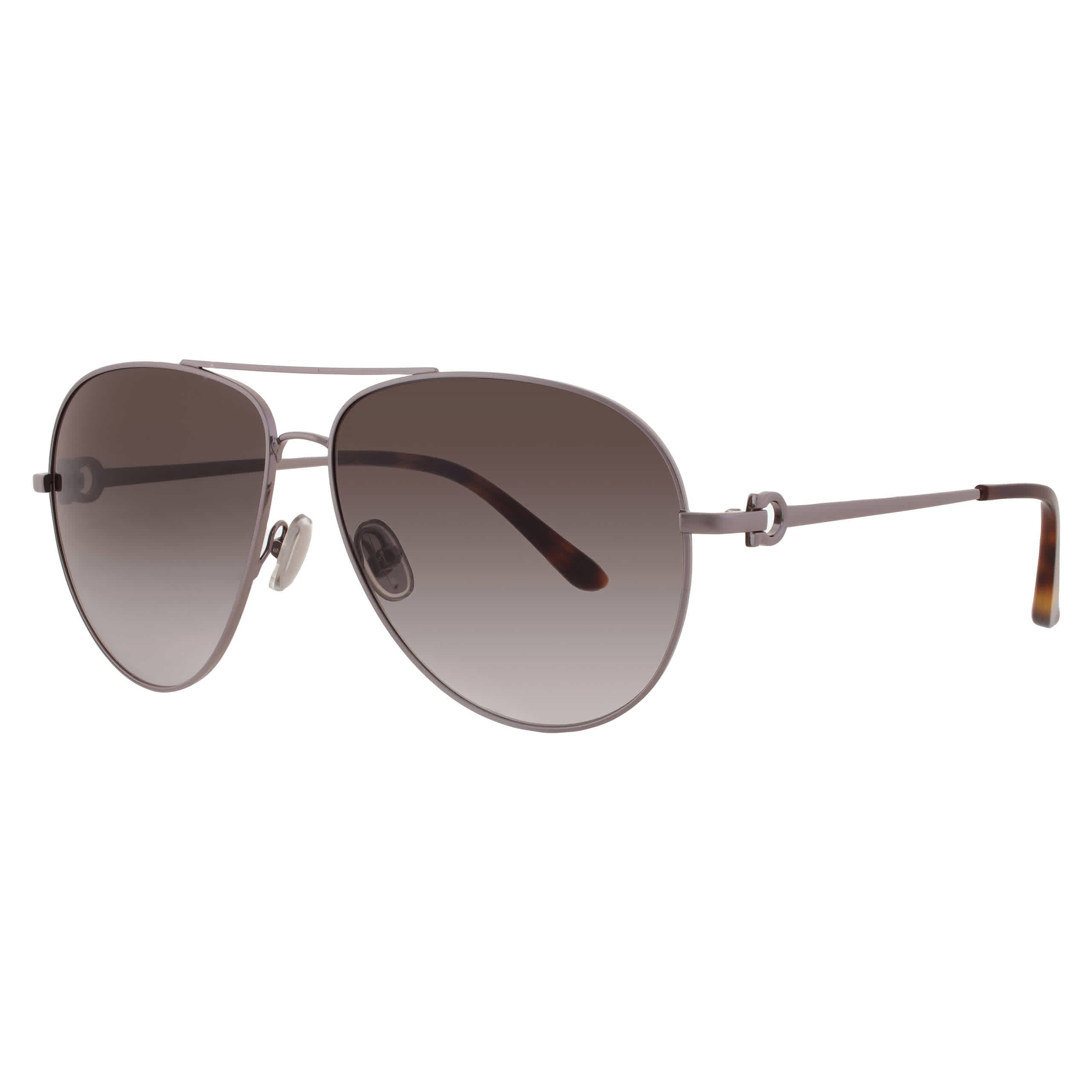Ferragamo Grey Gradient Pilot Men's Sunglasses SF269S 069 61