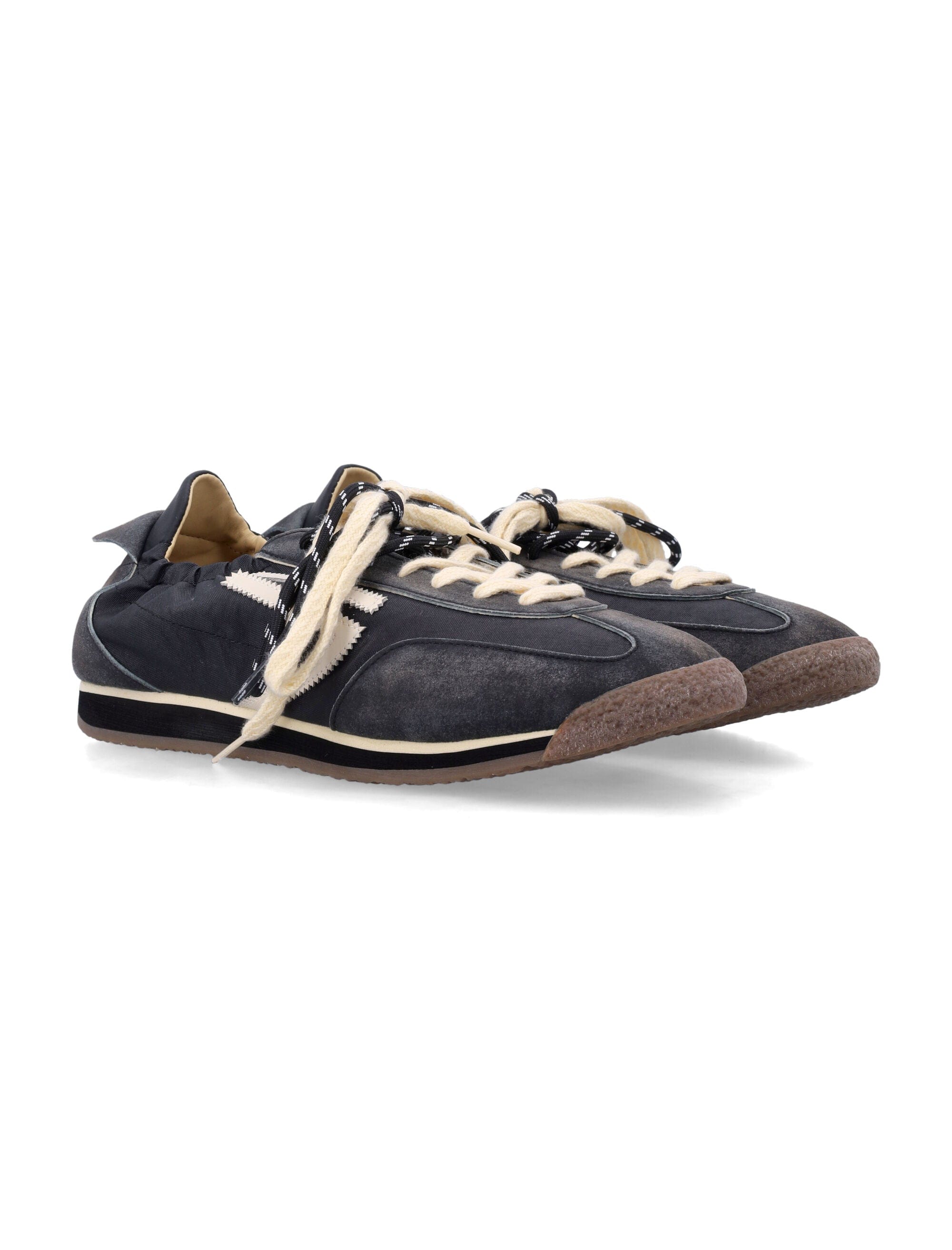 Vintage Panther Vintage Nylon Suede Sneakers